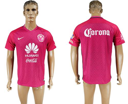 America Blank Pink Soccer Club Jersey - Click Image to Close